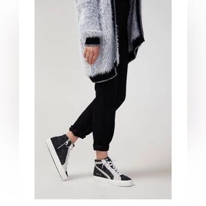 Vintage Havana Dormy Glitter High-Top Sneakers